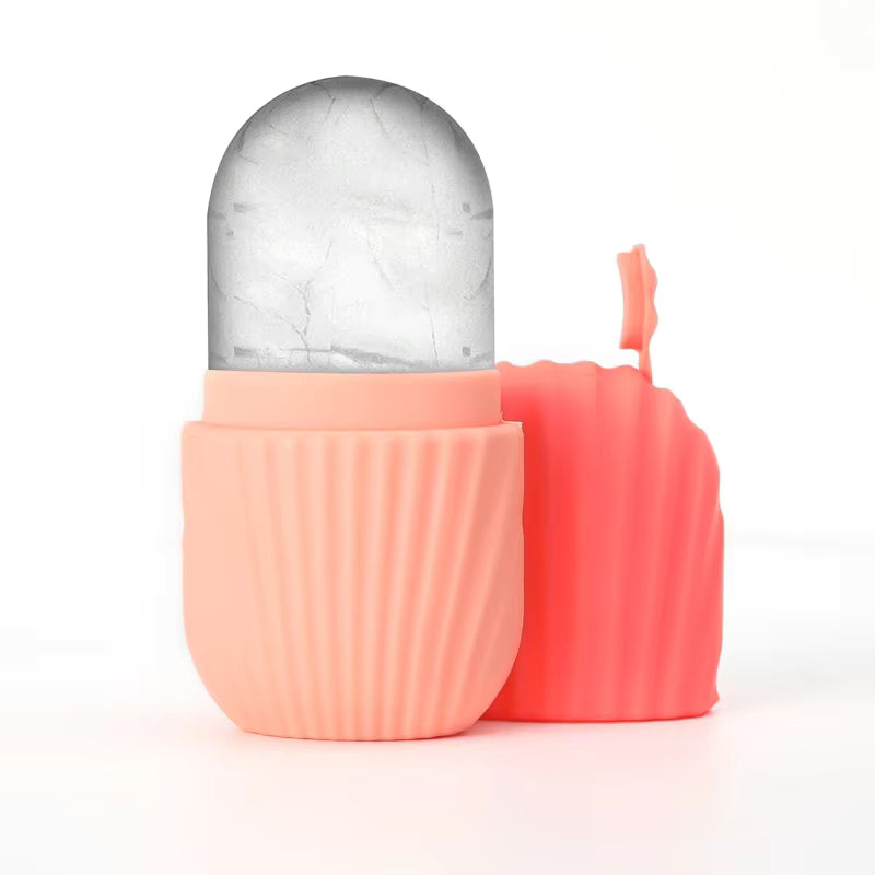 1/2/3pcs Rouleau de Glace pour le Visage, Ensemble de Soins du Visage avec Rouleau de Glace, Ensemble de Rouleau Facial Gua Sha, Rouleau de Massage Visage pour Lifting et Contourage