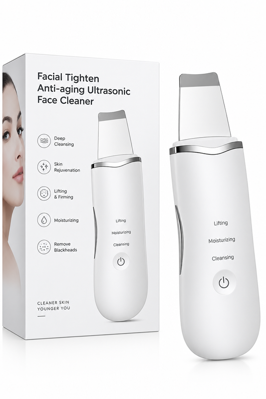 Ultrasonic skin scrubber skincare tool by ATHARCART